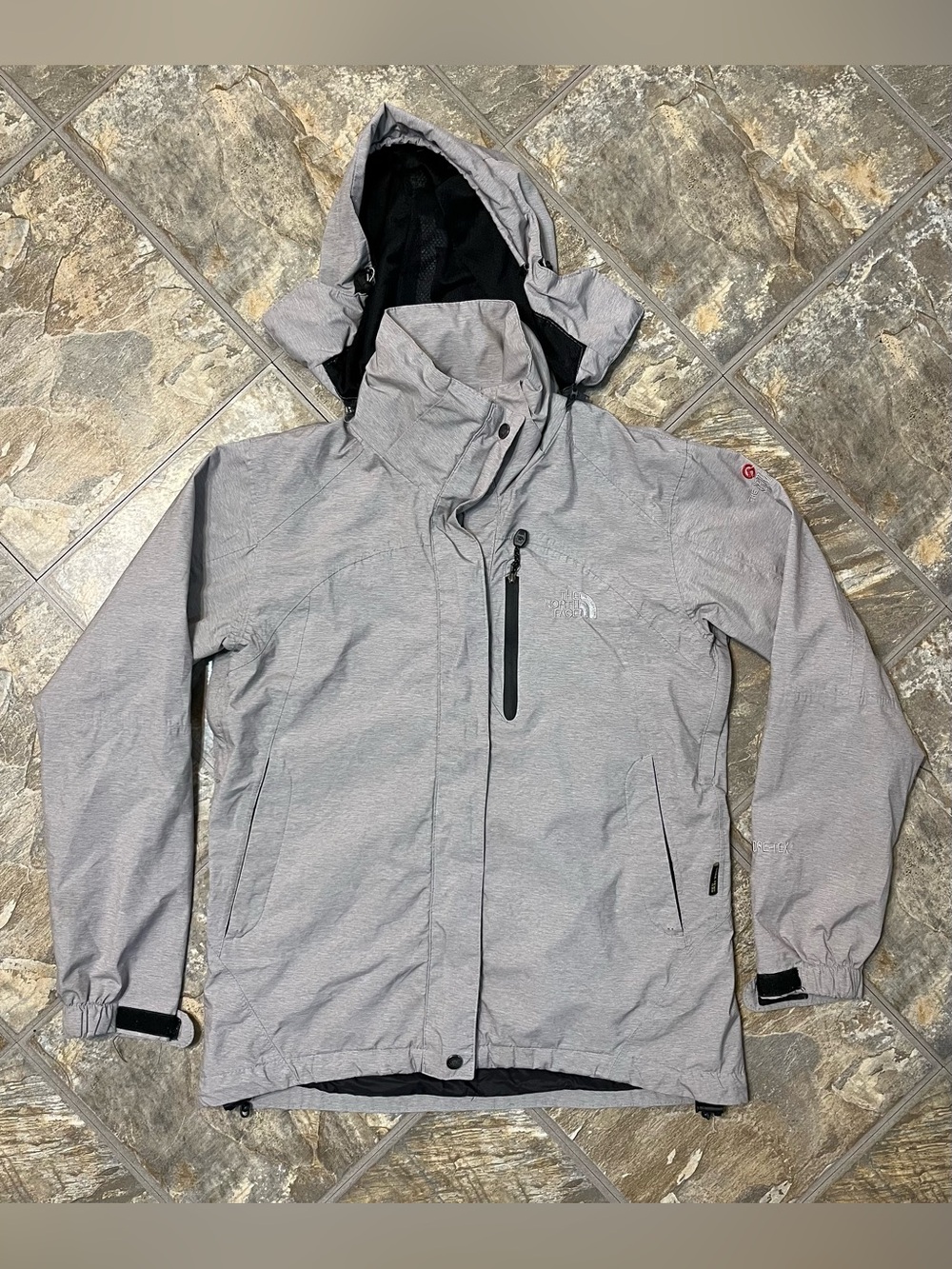 The North Gave Summit Series Raintex Jacket NP10311 GORE-TEX Womens Medium Gray